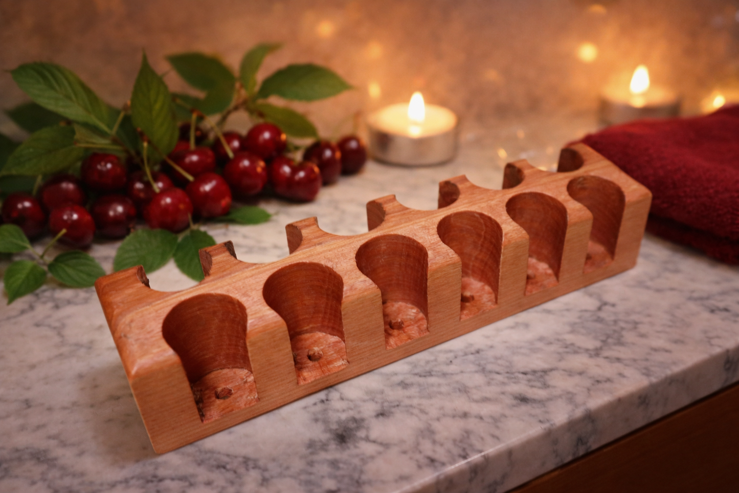 Beech/Cherry Essential Oil Roller Tray