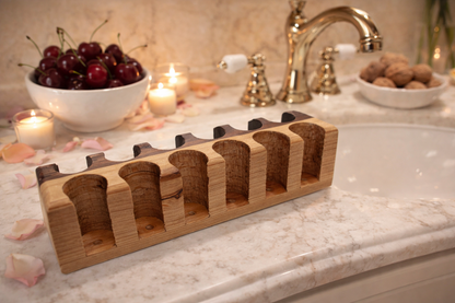 Cherry/Walnut Essential Oil Roller Tray
