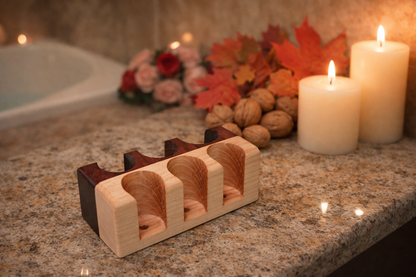 Maple/Walnut Essential Oil Roller Tray