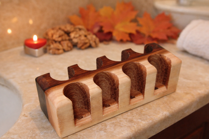 Maple/Walnut Essential Oil Roller Tray